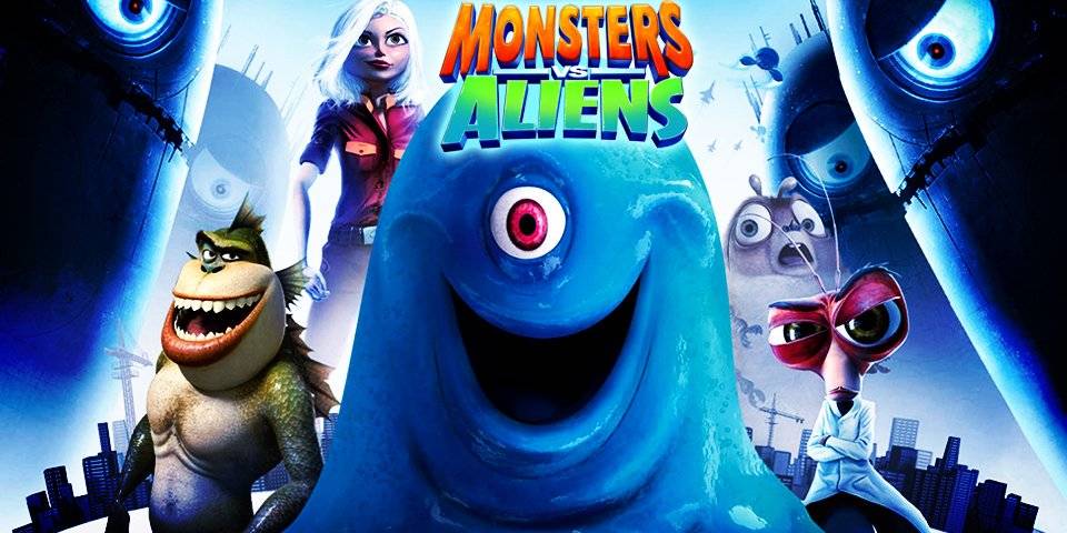 Xem Phim Quái Vật Ác Chiến Hành Tinh, Monsters Vs Aliens 2009
