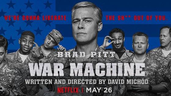 Xem Phim Cỗ máy chiến tranh, War Machine 2017